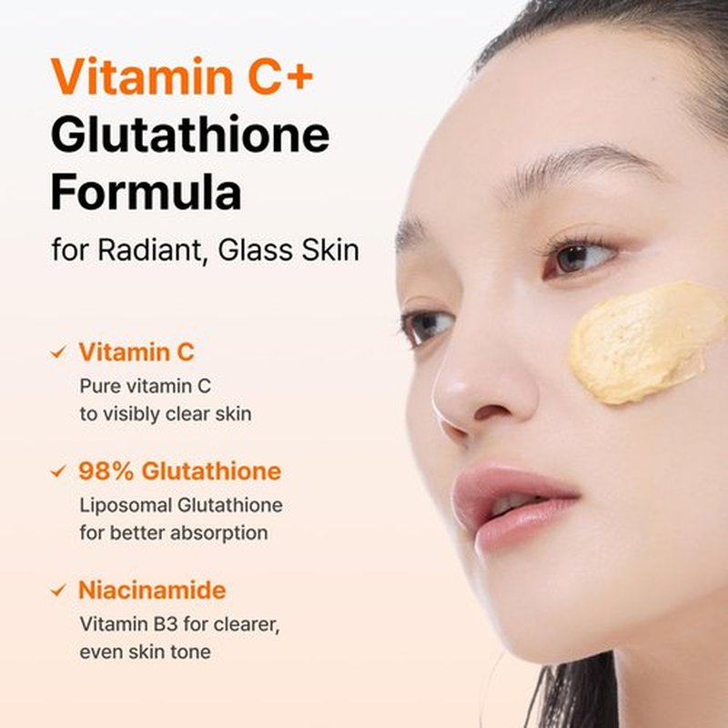 DearKlairs Freshly Juiced Vitamin Clay Mask Cleanser, Deep Pore Wash, Clear Radiant Skin, Tangerine Peel Powder, PHA, Niacinamide, 5.07 Fl Oz (Pack of 1)