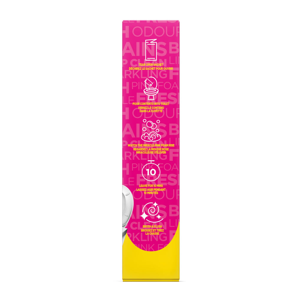 Stardrops - The Pink Stuff - The Miracle Power Foaming Toilet Cleaner - 2 Treatments - Self Activating Pink Foam Pack of 1 (7 Ounce)