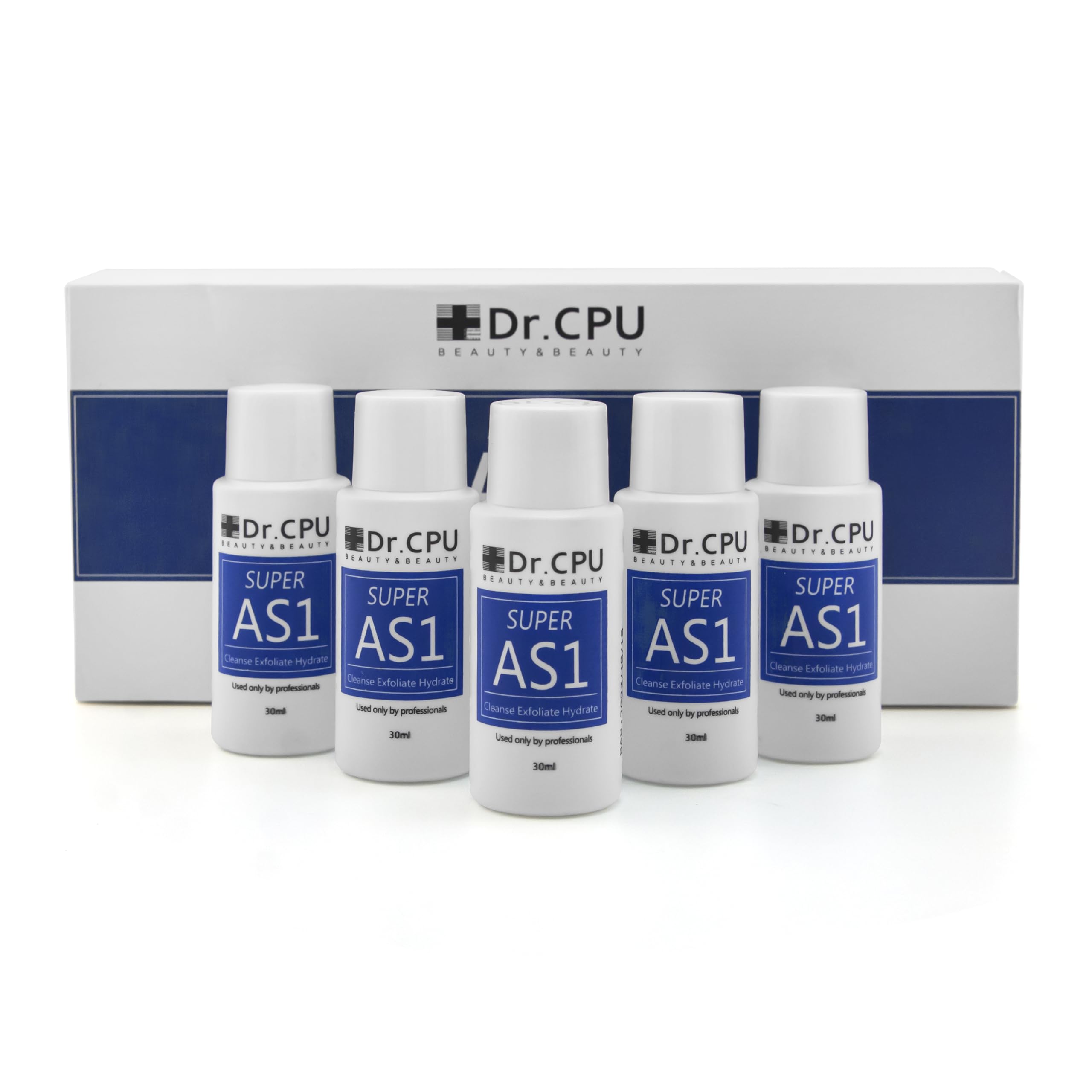 Water Peeling Solution Concentrate for Microdermabrasion Machine Skincare Face Moisturizer Cleaning Serum 30ml/1.01oz Per Bottle Dilute to 800ml/27oz Solution Use 5 Bottles Per Set (AS1)