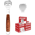 Foot Care Pedicure Callus Shaver Hard Skin Remover Wood Handle 70 Blades