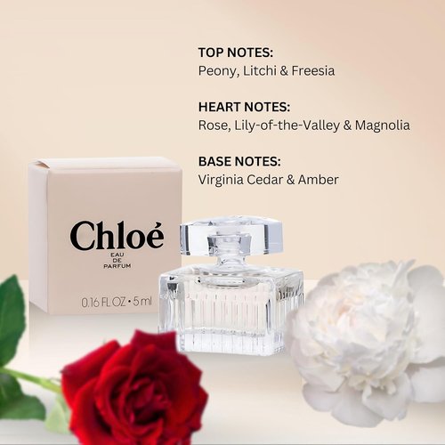 Chloe Perfume for Women - EDP Mini Splash | 0.16 Fl Oz - Elegant Fragrance for Daily Wear