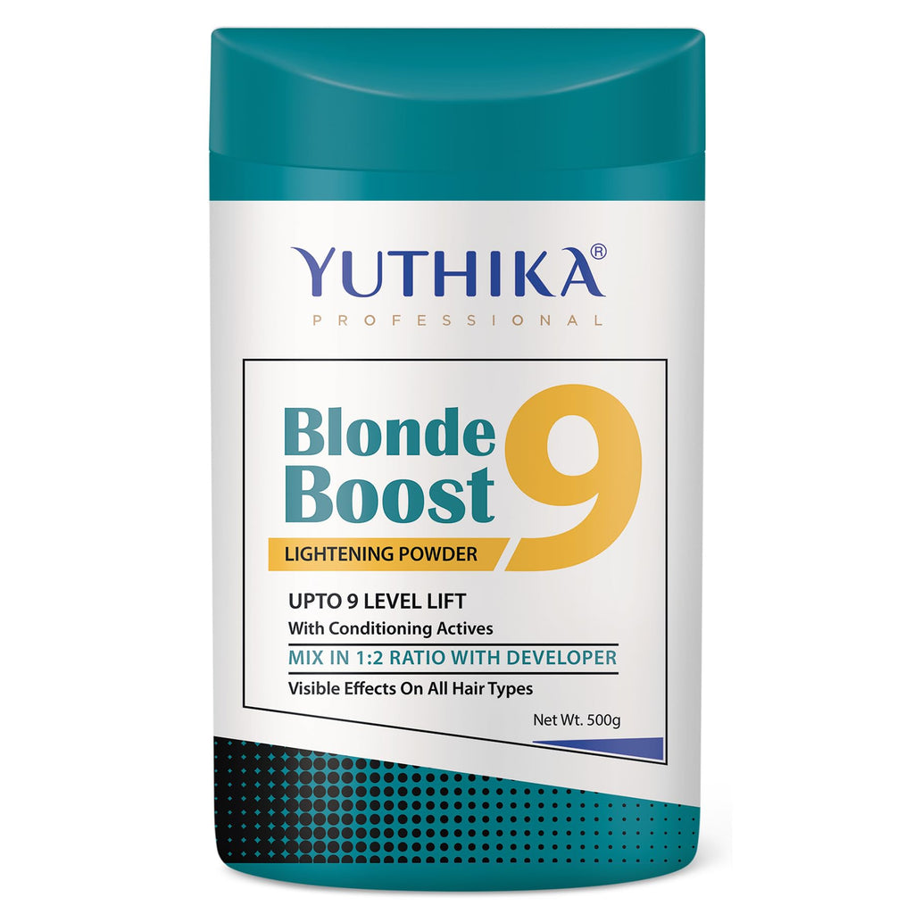 Yuthika Professional Blonder Bleach Powder for Hair Bleaching Powder for Dark Hair| Hair Color Lightener Lightening Hair Bleach with Blonde Radiance Hair Color Lifter, Lifts Up to 9 Levels - 17.6 Oz