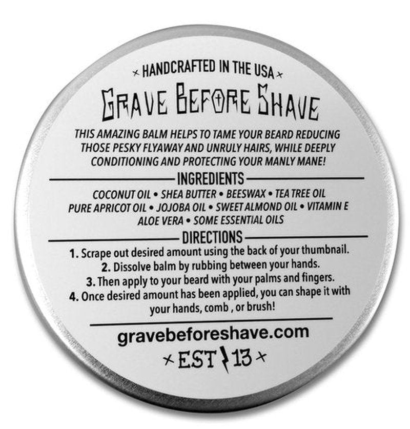 Grave Before Shave™ Head Hunter Beard Balm - Tropical Summer Aroma | 2 oz.