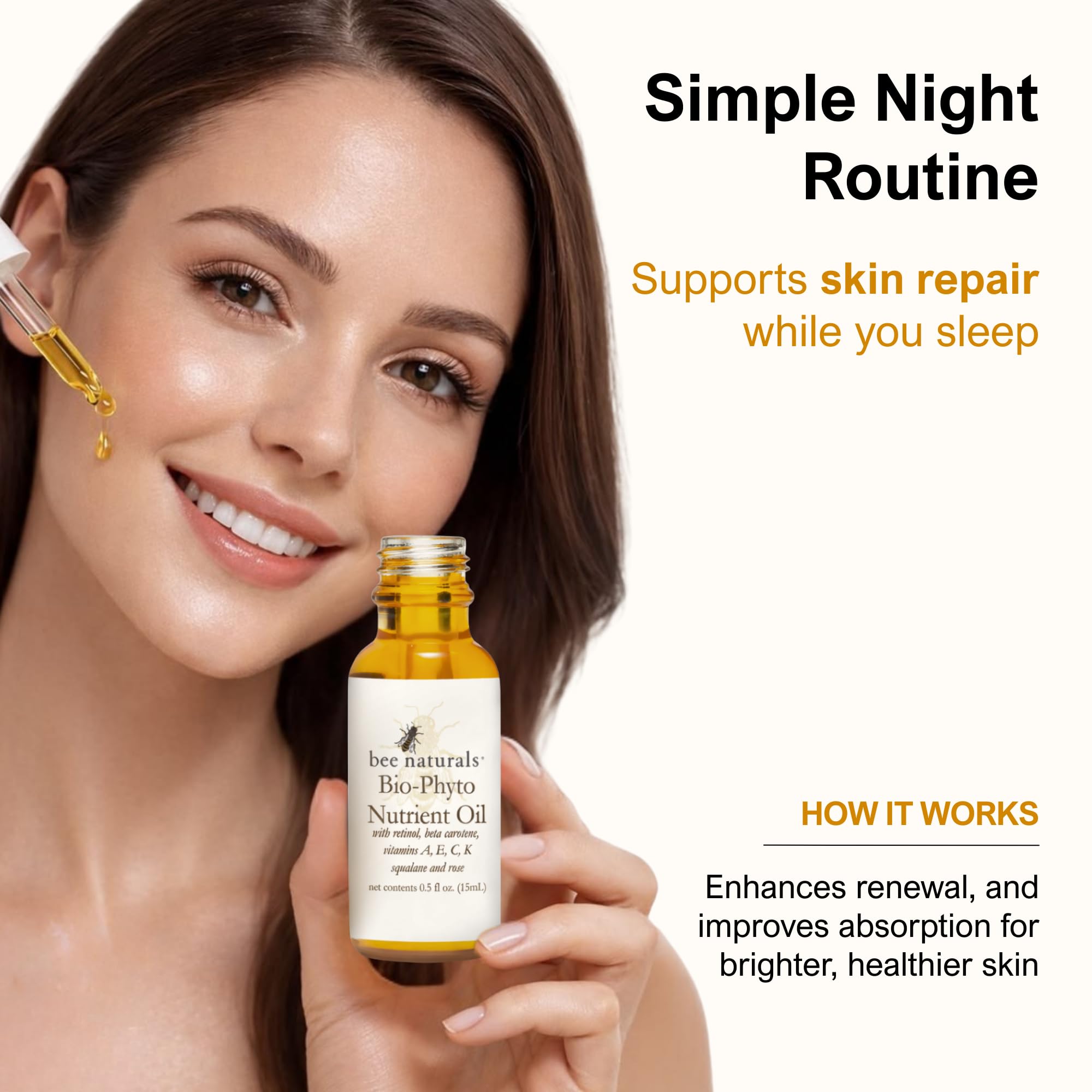 Revitalize & Nourish Bee Naturals Bio-Phyto Oil - Anti-Aging, Scar-Fading, Deep Hydration