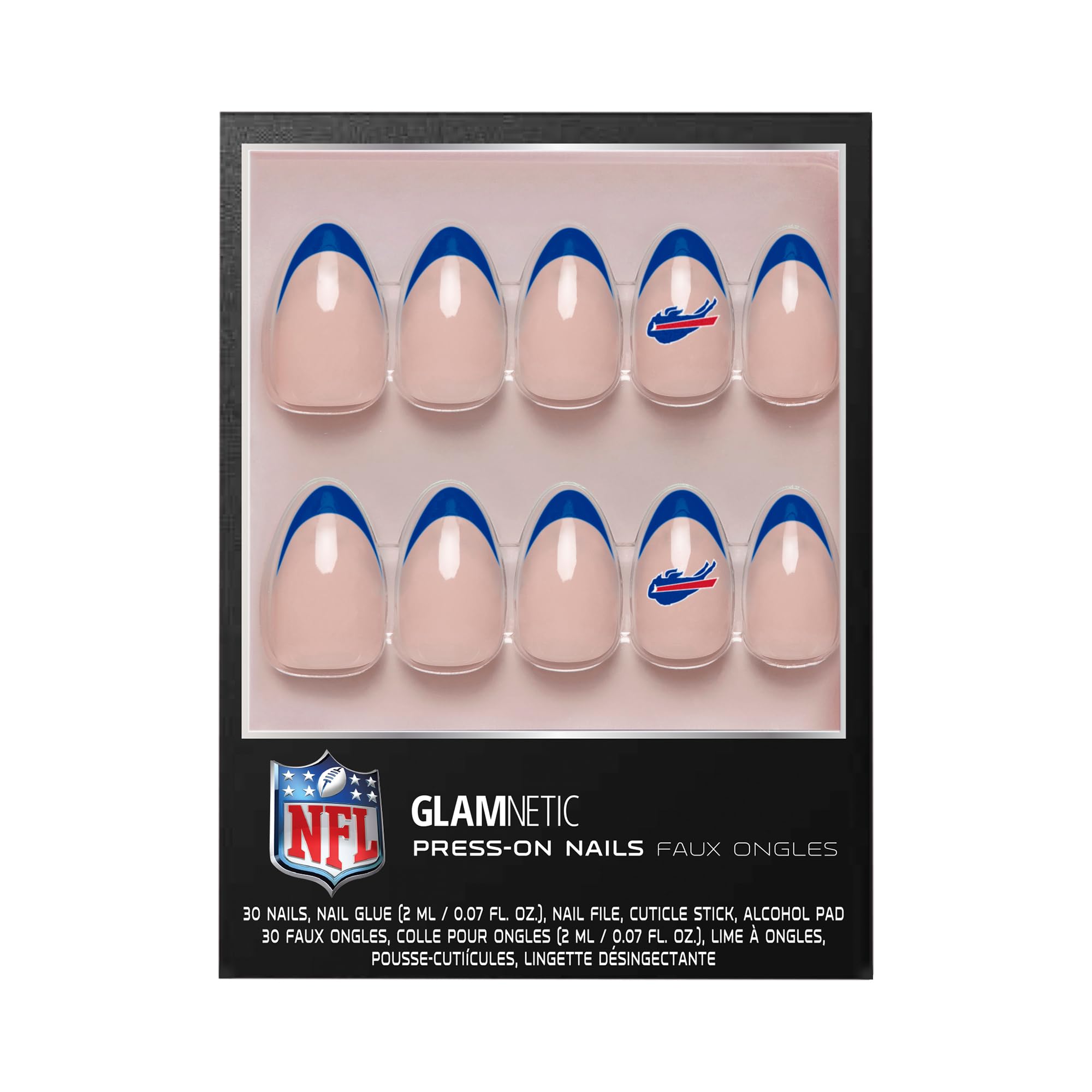 Glamnetic x Fanatics Buffalo Bills Nail Kit