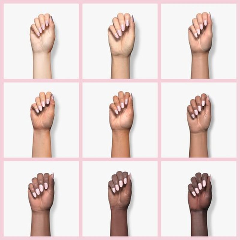 duri Nail Polish, 340 Forever Beautiful, Pale Pink Color, Soft Pastel, Neutral Shade with Sheer Finish for French Manicure, Wedding, Everyday Wear, 0.45 Fl Oz