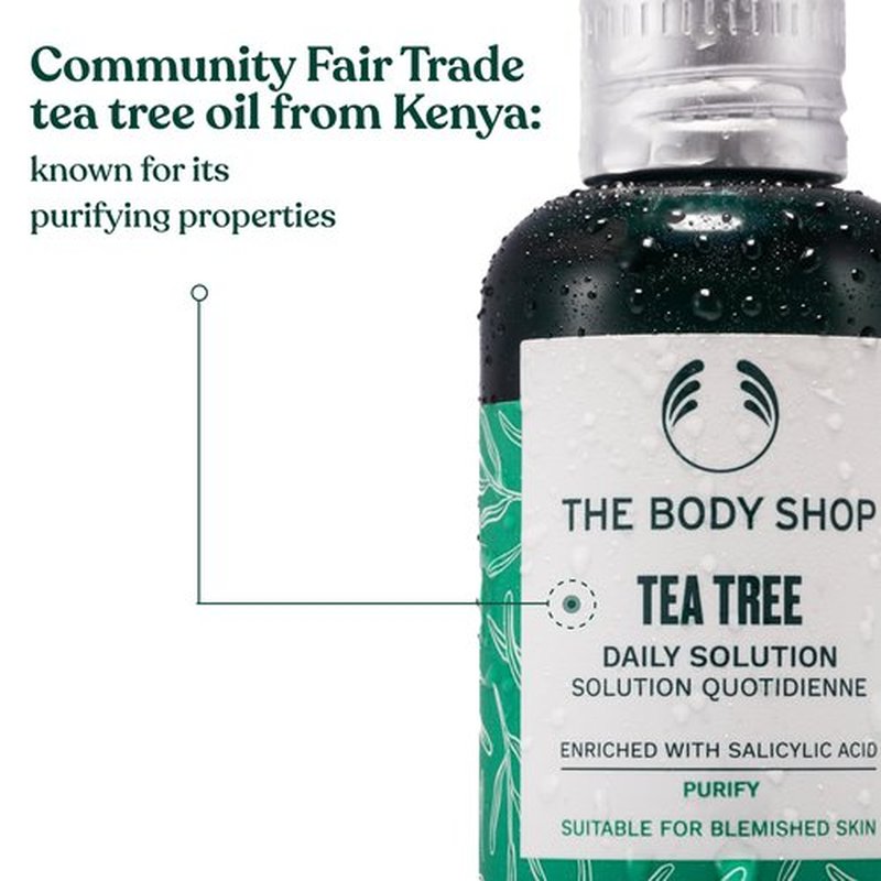 The Body Shop Tea Tree Daily Solution Serum - Purifying - For Oily, Blemished Skin - 1.69 Fl Oz
