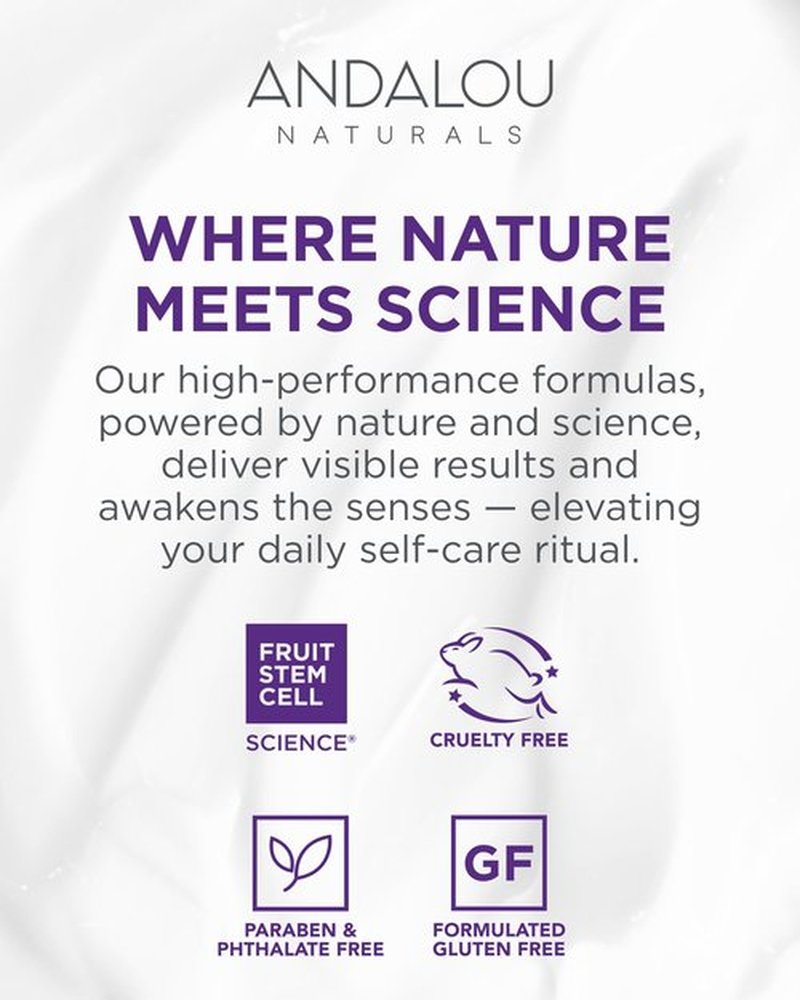 Andalou Naturals Age Defying Rejuvenating Eye Balm - Plant-Based Retinol Alternative - Gentle, Hydrating Eye Cream With Bakuchiol to Help Reduce Appearance of Wrinkles - 0.45 Oz