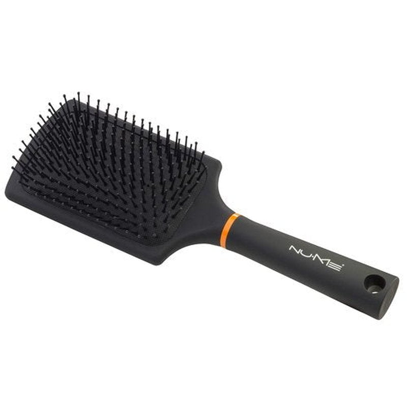 NuMe Paddle Brush - Detangling & Straightening Hairbrush for Smooth Finish | Wet & Dry Use