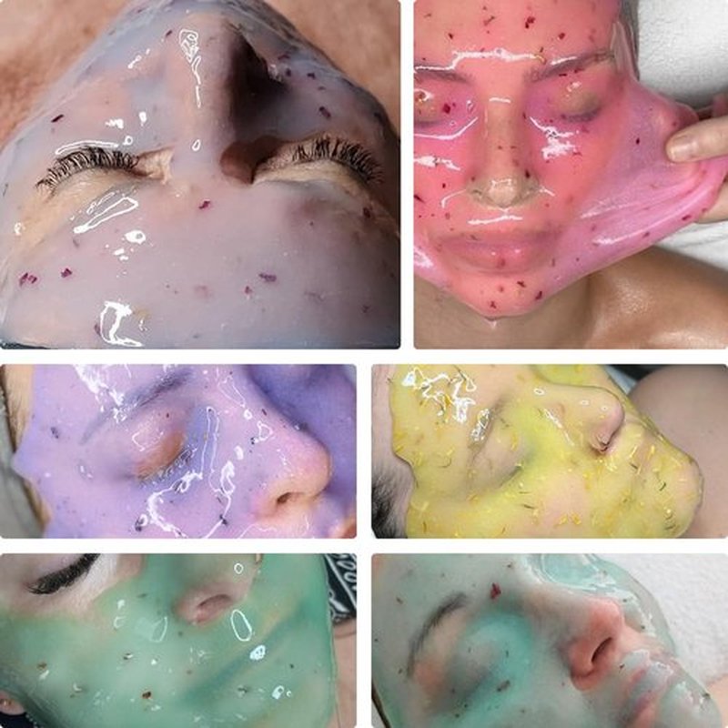 KERUILA Jelly Masks For Facials Professional, Peel Off Jelly Face Mask Skincare, Jelly Mask Powder for Facials Mask Mixing Bowl Set, Hydrojelly Mask Kit for Hydrating, Nourishing Soothing