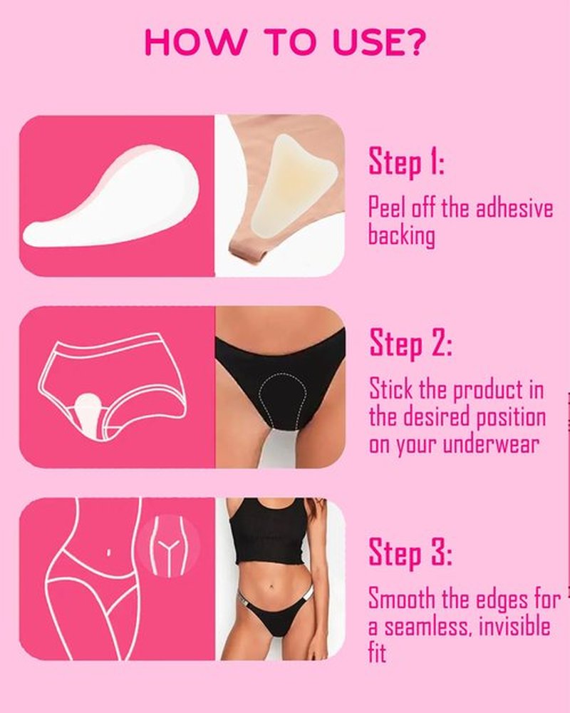 Tifesoo camel toe concealer，Seamless Camel Toe Hider, Reusable Anti Camel Toe Sprong Insert, No Camel Toe Underwear Guard (5, Small)