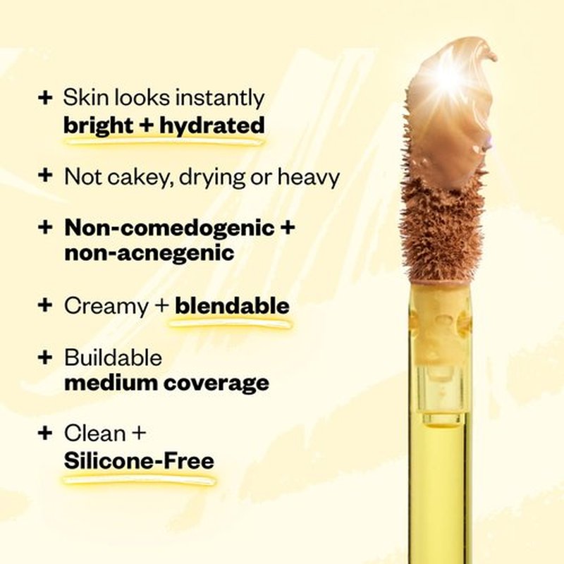 Kosas Revealer Concealer – Medium Coverage Hydrating Under Eye & Face Concealer with Hyaluronic Acid, Tone 2.3 N