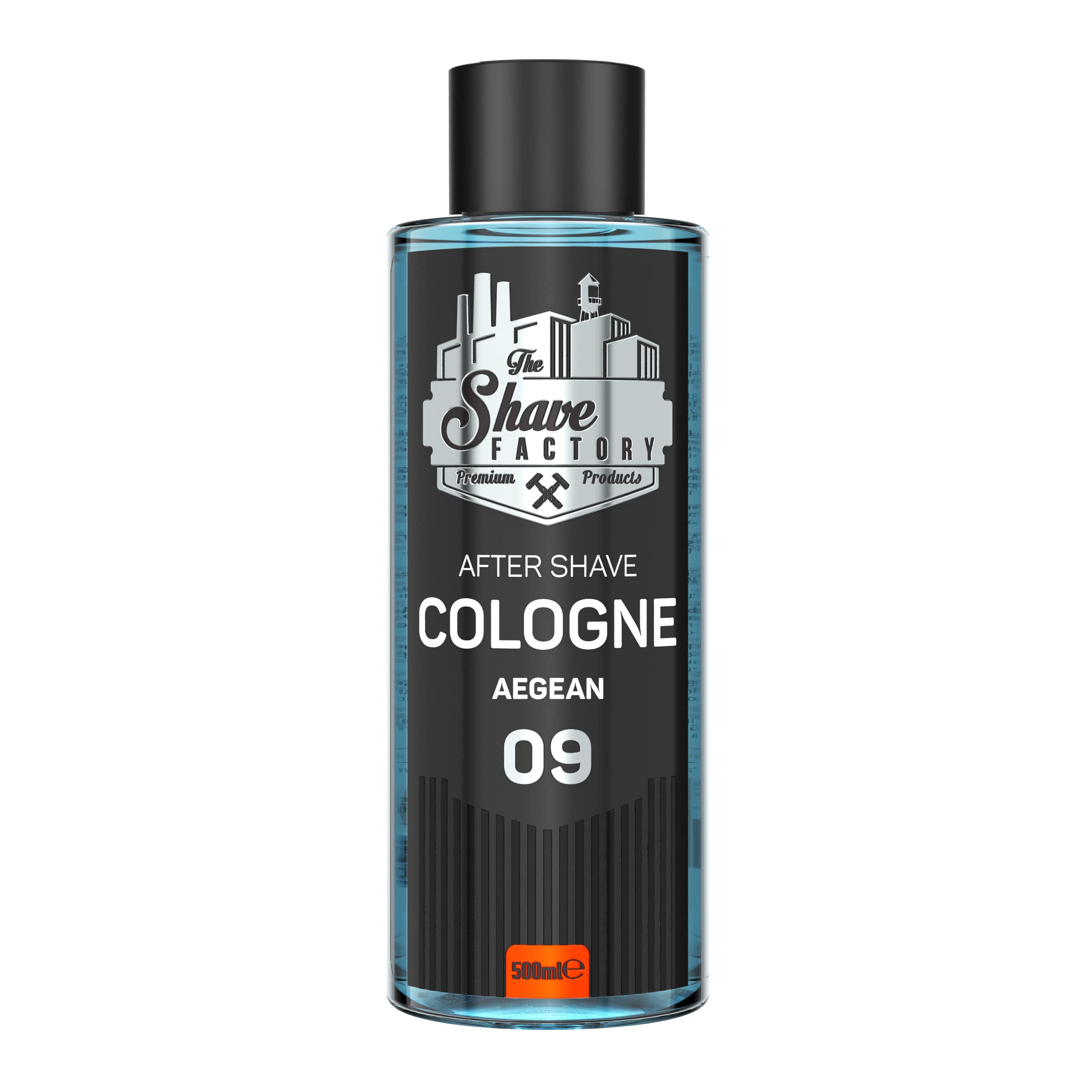 the shave factory After Shave Cologne Series - Cologne for Men, Aftershave for Men, Refreshes and Relieves Face and Skin (09 Aegean)