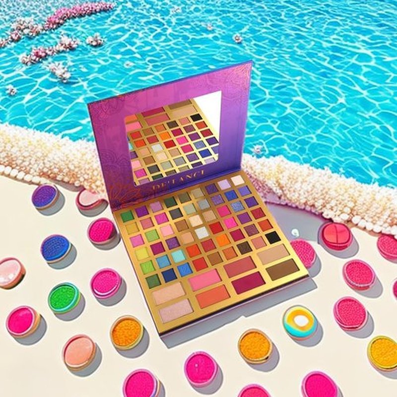 Afflano Big Makeup Palette for Brown Green Eyes, All in One Large Eyeshadow Makeup Palette 62 Colors, Professional Durable Colorful Eye Shadow Pallet for Beginners Old Women Halloween Bruise Cosplay