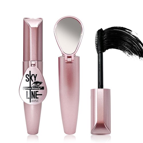 Skiennix Black Natural Eye Makeup Mascara - Defines Lashes & Sculpt Brows, Cruelty-Free & Vegan | 1 Count