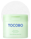 TOCOBO CICA Calming Aqua Toner Pad – Korean Vegan Dual-Sided Toner Pads with Fermented CICA, Aloe & Multi-Hyaluronic Acid – 3-Second Soothing and Cooling Care for Sensitive, Heated Skin, 60 Pads