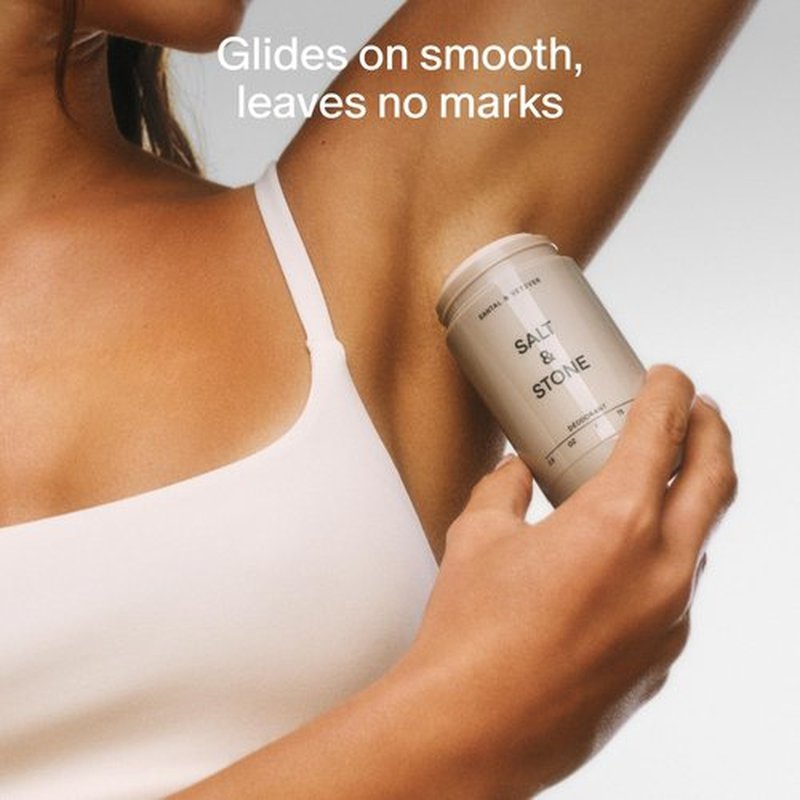 Salt & Stone Aluminum-Free Deodorant - Extra Strength 48-Hour Protection for Men & Women | Trio Set with Seaweed Extracts, Niacinamide & Prebiotics