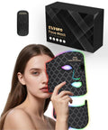 EVFOFO Red Light Therapy Mask for Face and Neck, 7-Color LED Face Mask Light Therapy with 850nm NIR -Professional Red Light Therapy for Face, Skin Rejuvenation, Anti-Wrinkle & Firming at Home