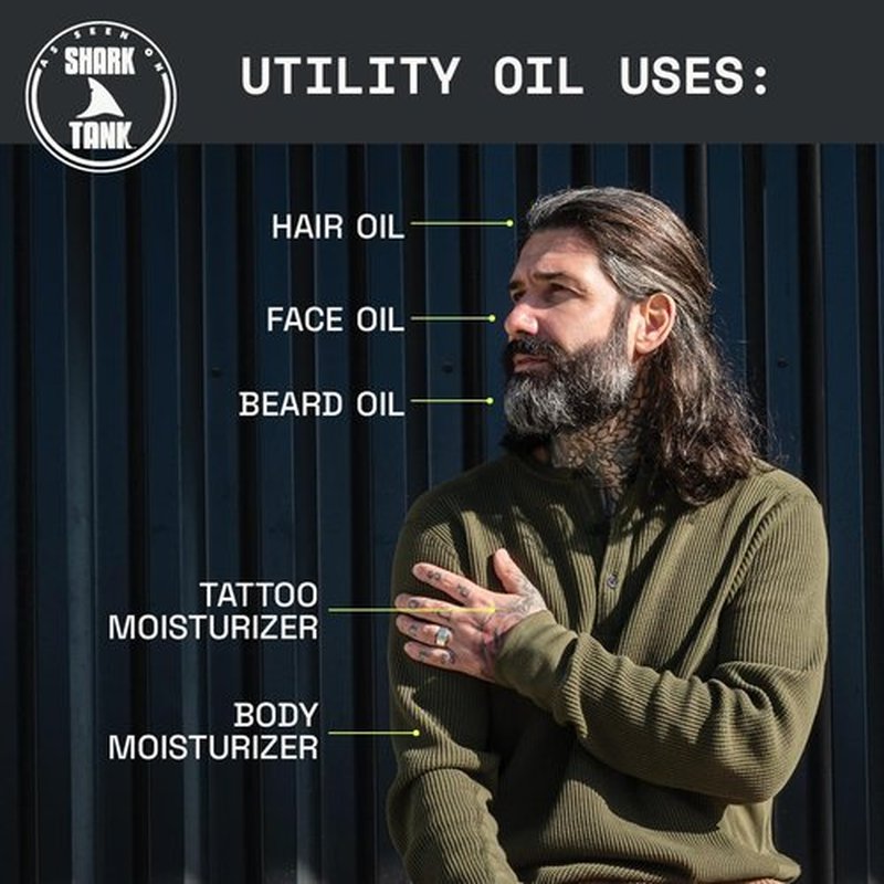 Skiennix Beard Oil - Nourishing Formula for Soft, Healthy Facial Hair | 1.7 oz