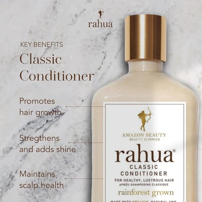 Rahua Classic Conditioner - Organic Formula for Healthy Scalp & Hair | 9.3 Fl Oz, Color Safe, Palo Santo Scent