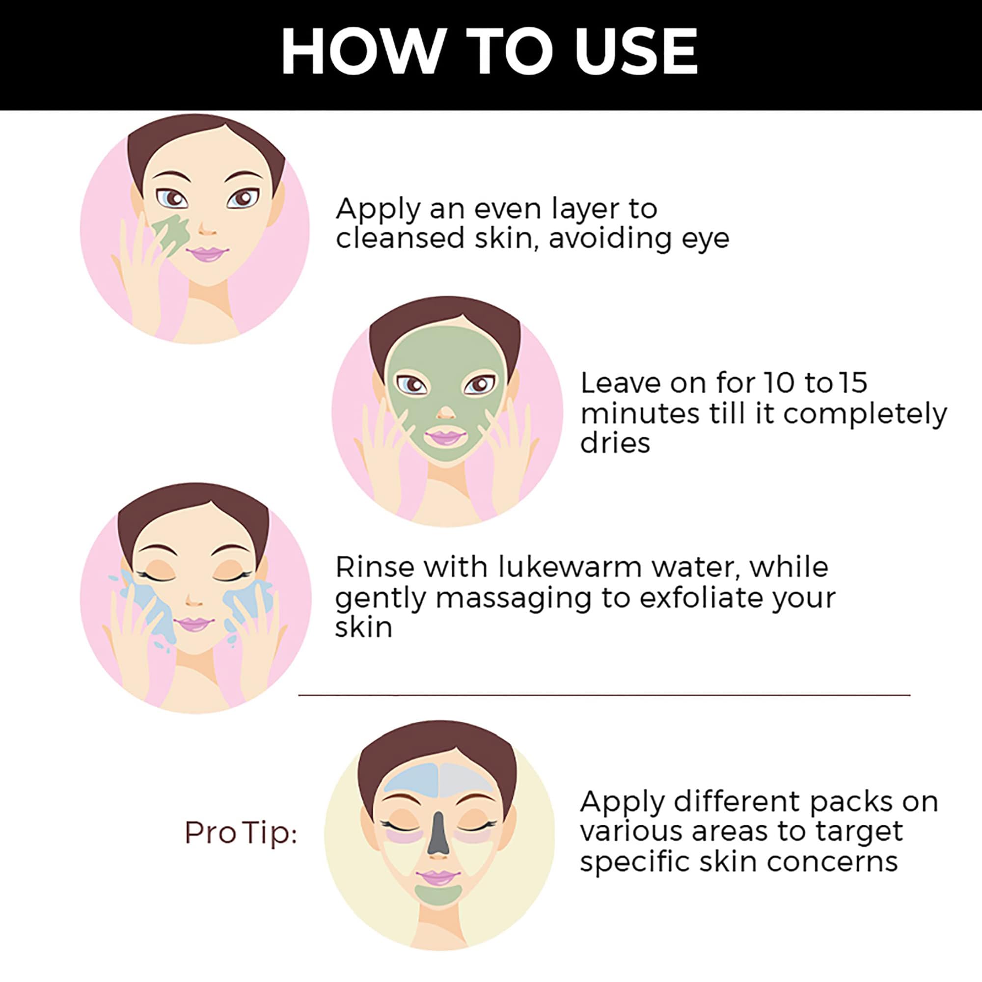 Nykaa Naturals Clay It Cool Clay Mask, Daily Detox, 3.5 oz - Clay Face Mask for Pore Reduction - Exfoliates Dead Skin Cells - Brightening Face Mask
