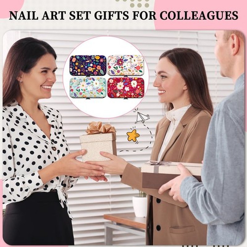 Gisafai 12 Set Thank You Employees Appreciation Gifts for Women Inspirational Manicure Set Nail Clipper Bulk for Nurse Week Gift Office Coworkers Customers Staff