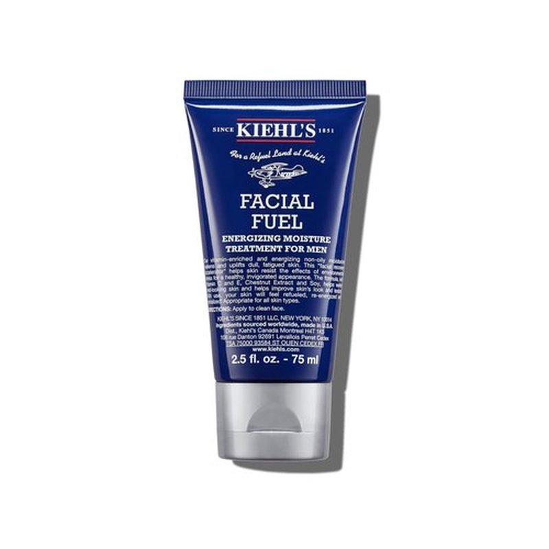 Kiehl's Facial Fuel Moisturizer - Energizing Men's Face Cream with Vitamin C & Caffeine | Non-Greasy, Paraben-Free