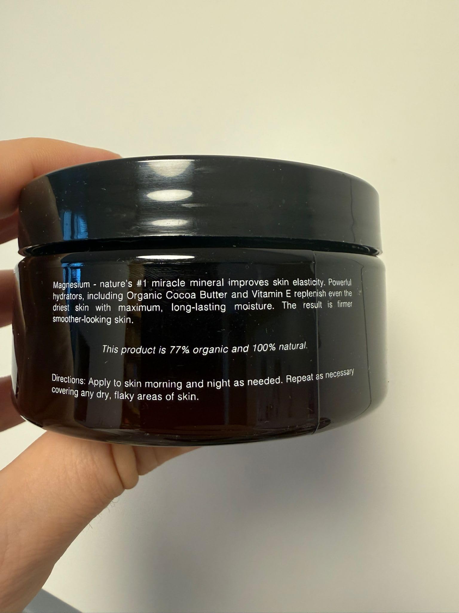 Seven Minerals, Natural Magnesium Cream With Moisturizing Organic Cocoa Butter & Vitamin E - No Harmful Ingredients USA Made Safe for Kids (8 fl oz)