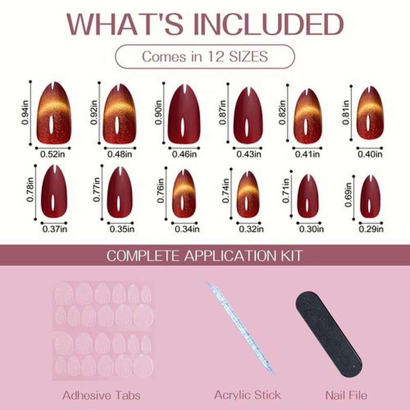 Press On Nails (Red)