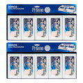 Dorco STP301 Prime Platinum Extra Double Edge Razor Blades 200 Count, Premium Stainless Steel Shaving Blades, Super Sharp for Smooth, Precise Shave, Stocking Stuffers