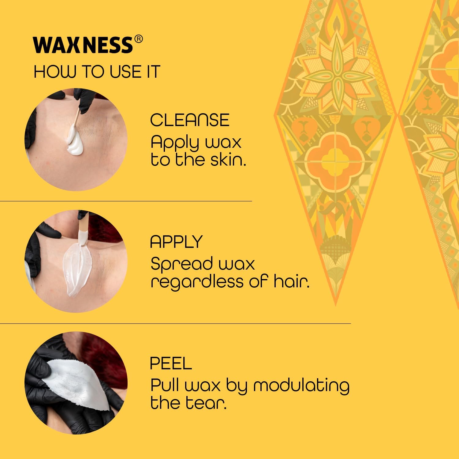 Waxness Russian Pearl Hard Wax Beads Bulk 22 lb (10 kg) – Rosin-Free Stripless Hard Wax with Creamy Texture and Skin Visibility, Salon Use – Made in Italy