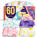 60 Pack Steam Eye Masks Disposable for Dry Eyes, Heated Eye Mask Warm Compress for Eyes, Relaxation Mothers Day Gifts Self Care for Women, Spa Travel Essentials - Lavender, Unscented, Chamomile, Rose