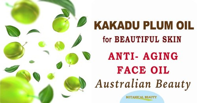 Botanical Beauty Australian KAKADU PLUM OIL 100% Pure Natural Virgin Unrefined Cold-pressed carrier oil 0.5 Fl oz 15 ml For Face, Skin, Body, Hair, Lip, Nails