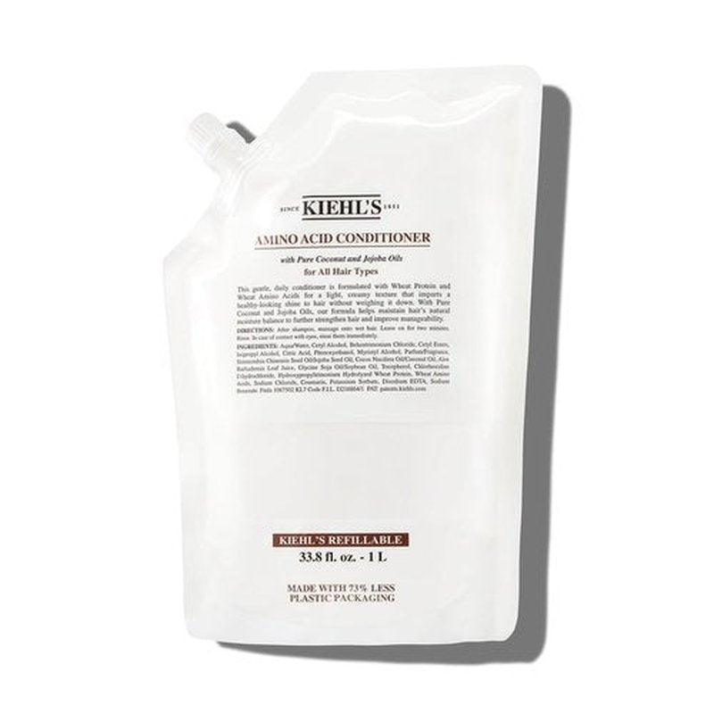 Kiehl's Amino Acid Conditioner - Strengthening & Moisturizing Hair Treatment with Jojoba & Coconut Oil | All Hair Types