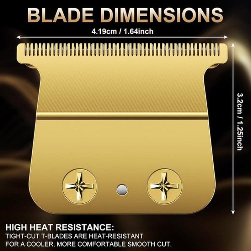 BaByliss Replacement Hair Trimmer Blades - Precision T-Blades for FX787, FX799, FX726 & More | Long-Lasting Performance