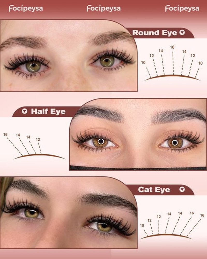 Focipeysa Wispy Lash Clusters Natural Eyelash Clusters Pestañas Postizas Naturales Spiky Manga Lash Extensions C Curly Individual Lashes 10-16mm with Bottom Lashes Clusters DIY Lash at Home
