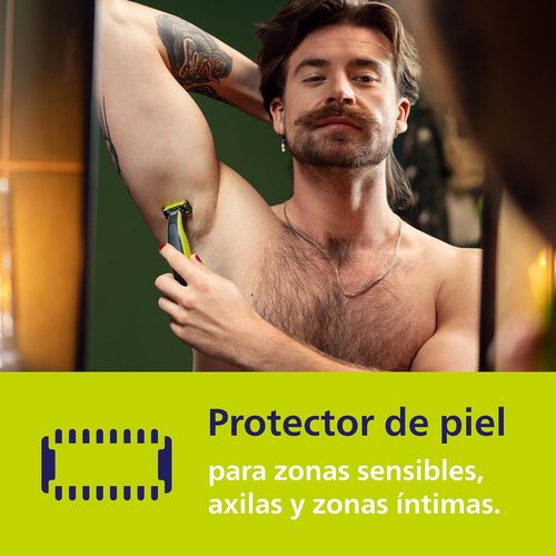 Philips OneBlade Replacement Blades - Original Blades for Face & Body | Compatible with QP2630