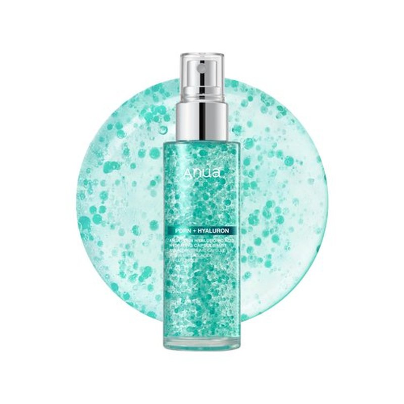 ANUA PDRN Collagen Glow Facial Serum Spray, Hydrating Face Mist, Hyaluronic Acid, dewy glass finish, All Skin Types, Instant Plumping Hydration, Firming Care, Korean Skincare, 3.38 fl oz