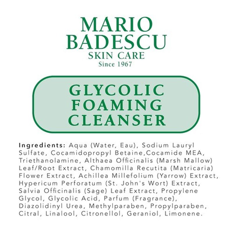 Mario Badescu AHA Body Lotion - Gentle Exfoliating Moisturizer with Glycolic Acid | 6 Fl Oz for Youthful Skin