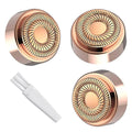 Gen 2 Replacement Heads Compatible with Flawless Facial Remover, 3 Pack
