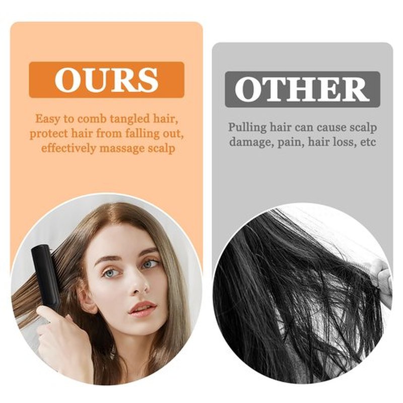 NICEMOVIC Hair Brushes Bulk 110 Pack for Women, Homeless Bulk Hair Brush Comb Set Disposable Individually Wrapped Homeless Care Package Supplies Bulk Hair Combs Hygiene Supplies for Shelter Hotel
