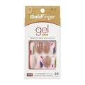 GoldFinger Gel Glam Design Nails (GD12)