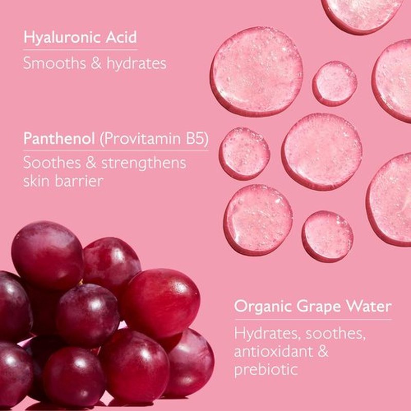 Caudalie VinoHydra Cleansing Gel - Gentle Face Cleanser with Hyaluronic Acid | 150 mL