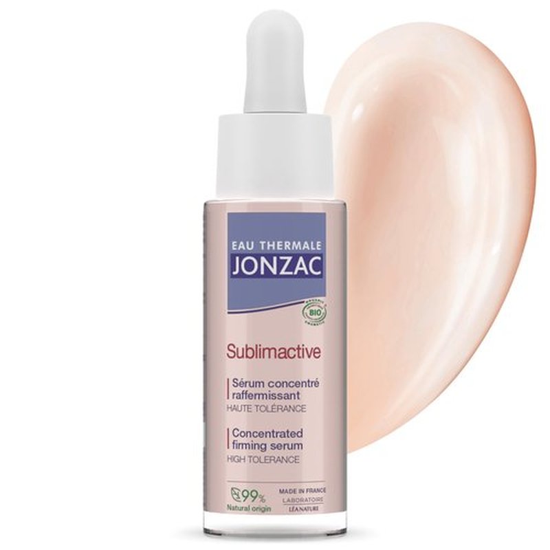 Eau Thermale Jonzac Sublimactive Anti-Aging Firming Serum for Face - Visibly Reduces Fine Lines and Smooths Wrinkles - Natural Skin Care - Safe for Sensitive Skin - 1.01 Fl Oz