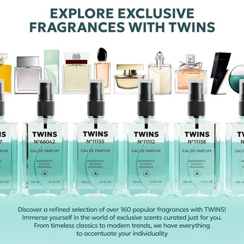 TWINS Stronger With You Eau de Parfum for Men - 3.4 Fl Oz | Invigorating Fragrance No.8736
