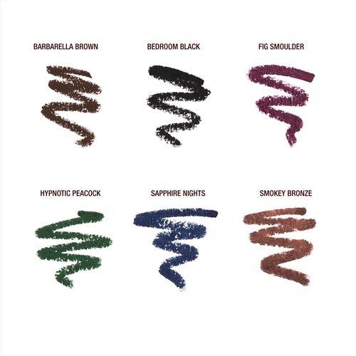 Charlotte Tilbury Rock 'N' Kohl Eyeliner Pencil - Waterproof Eyeliner with a Precision Smudger Tip - Infused with an Enhanced Kajal Formula for Sultry, Smokey Eyes - Barbarella Brown