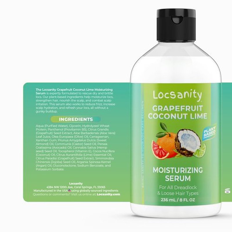 Locsanity Grapefruit Coconut & Lime Deep Moisturizing and Nourishing Serum