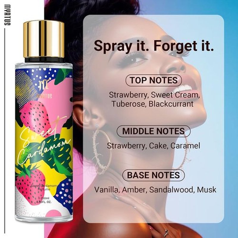 Regine Switzerland Eau de Toilette for Women - Long-Lasting Gourmand Oriental Perfume Spray, 8.45 fl. oz