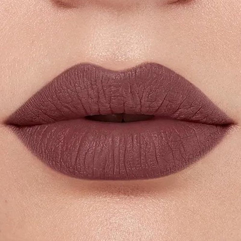 About-Face Matte Fix Lip Pencil - Long-Wear Creamy Matte Lip Liner with Hyaluronic Acid & Vitamins - 0.042 oz (Rosewood)