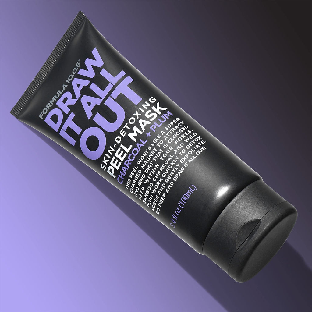 FORMULA 10.0.6 - Draw It All Out Skin-Detoxing Charcoal Peel Mask 3.4 fl oz (100ml)